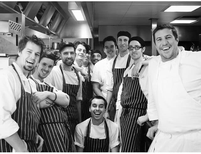 Hands-on FOH and BOH restaurant training in a professional kitchen environment