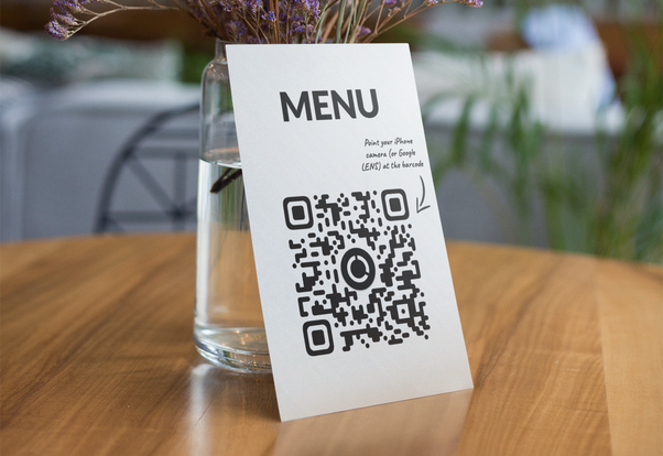 QR code restaurant menu