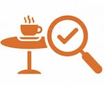 Front-of-house service icon representing the FOH audit service