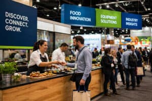 Professional restaurant consulting services at Food Expo event.