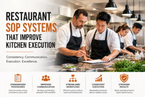 Restaurant SOP systems improving kitchen execution and operational consistency in Vancouver restaurant operations