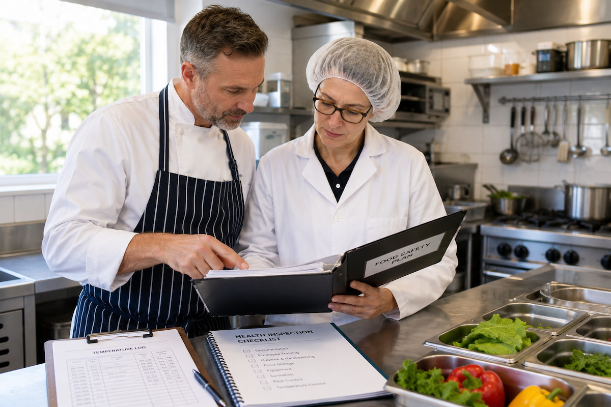 Restaurant health inspection checklist BC for restaurant openings in British Columbia