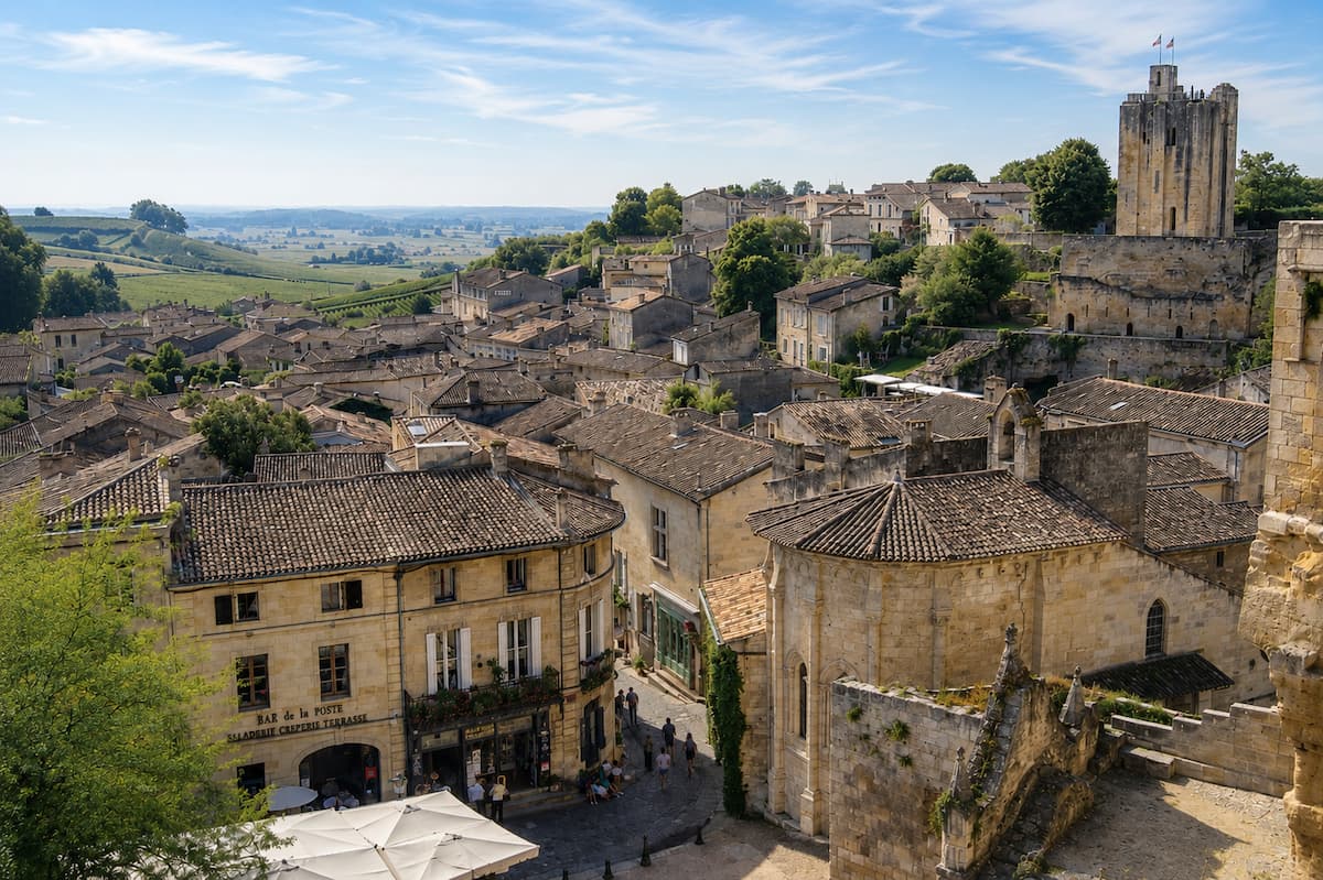 Private culinary tours France exploring Saint-Émilion in the Bordeaux wine region
